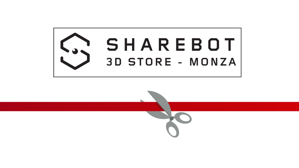 Sharebot 3D Store Monza negozio di stampa 3D Sharebot Monza