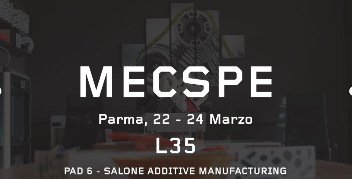 Mecspe 2018 Fiere di Parma Sharebot Monza stampa 3D